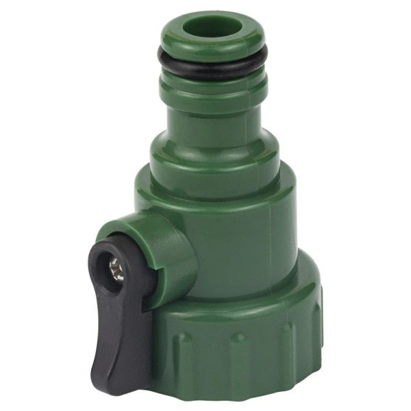 Кран запірний GRAD в/р 3/4" з адаптером на конектор 1/2" (ABS)