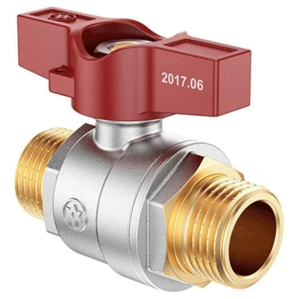 Кран кульовий MIRAYA 1" PN40, ЗЗ метелик (10)