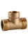 Трійник UA 3/4"Зx1/2"Вx3/4"З латунь