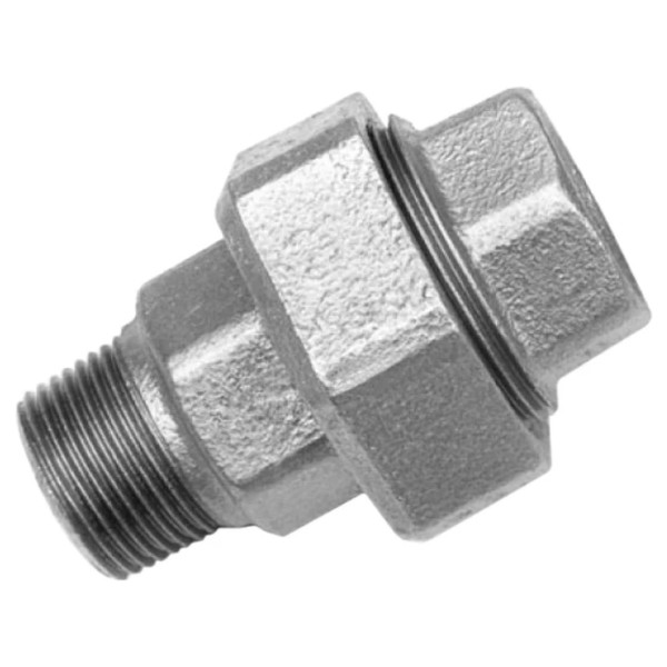 Американка чавунна SD (Ду 20) 3/4" ВЗ оцинкована (без прокладки)