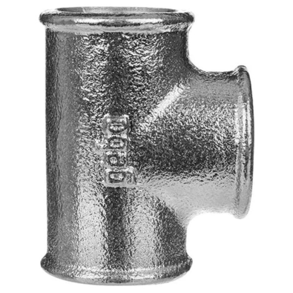 Трійник чавунний GEBO 3/4" ВВВ оцинкований