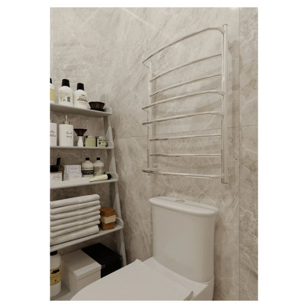 Рушникосушка водяна ЕЛНА Каскад-8  (800 х 530 х 185) нерж