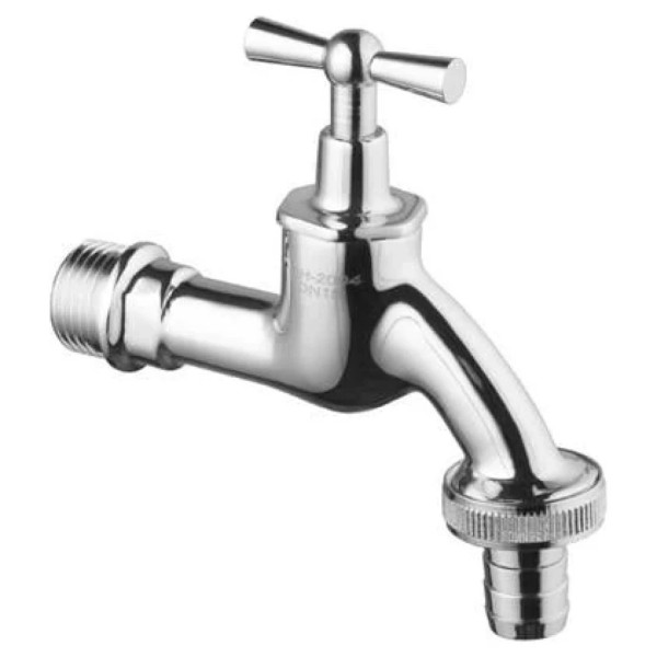 Кран хромований INVENA 1/2*3/4