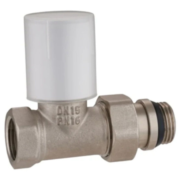 Кран радіаторний  ASG 1/2" прямий верхній (10/80)