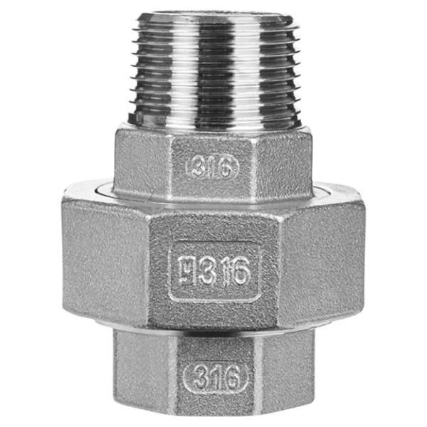 Американка пряма GEBO 3/4" ВЗ нержавійка