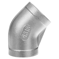 Кутник GEBO 3/4" ВВ 45*  нержавійка