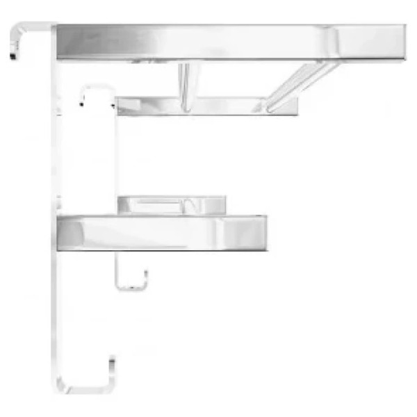 Поличка MARIO Inox 520х204