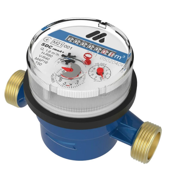 Лічильник холодної води METRON SDC smart+DN15 Q1.6 R100 L110