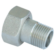 Штуцер з накидною гайкою HERZ 1/2"х 3/4" плоске ущільнення