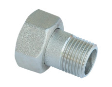 Штуцер з накидною гайкою HERZ 1/2"х 3/4" плоске ущільнення