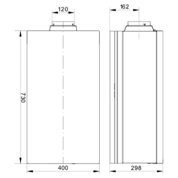 Котел газовий BAXI ECO5 BLUE 24 димохідний (A7729074)