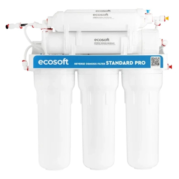 Фільтр зворотного осмосу ECOSOFT Standard PRO 5-50/+ мінералізатор
