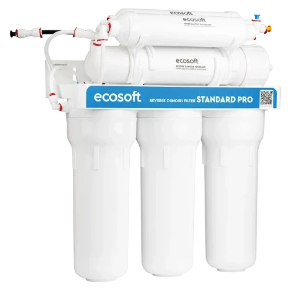 Фільтр зворотного осмосу ECOSOFT Standard PRO 5-50/+ мінералізатор