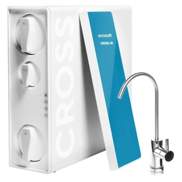 Компактний розумний фільтр зворотного осмосу CROSS60 (MO3400PECO)