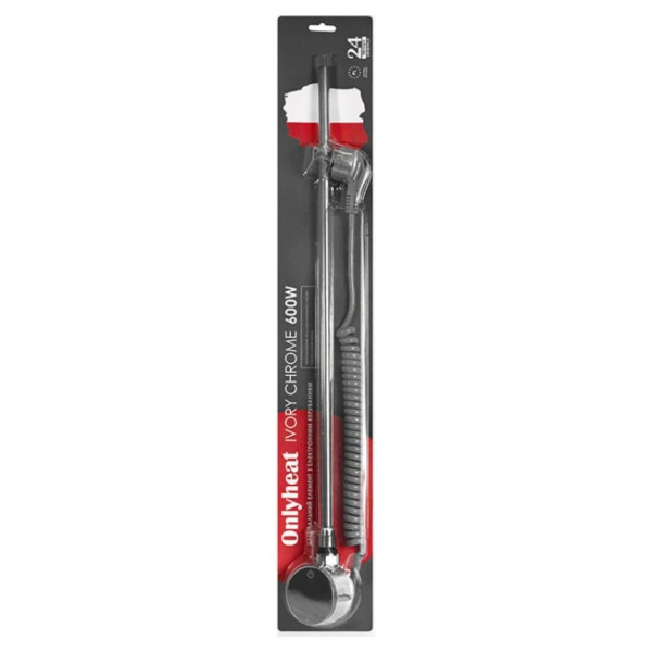Тен до рушникосушки Onlyheat Ivory Chrome 0,6кВт 1/2  53,5 см