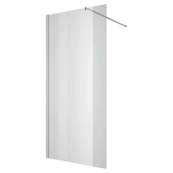 Душова стінка Walk-IN 1000x2000мм chrome скло 8mm clear