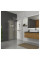 Душова стінка Walk-IN 1000x2000мм chrome скло 8mm clear