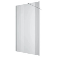 Душова стінка Walk-IN 1200x2000мм chrome скло 8mm clear