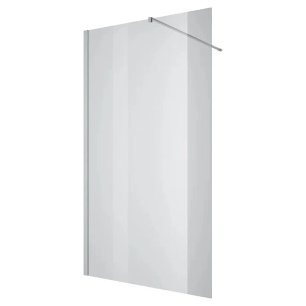 Душова стінка Walk-IN 1200x2000мм chrome скло 8mm clear