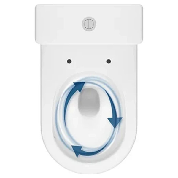 Компакт 931 CERSANIT REMO Pro Oval 011 3/6 з сидінням Soft Close дюропласт