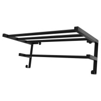 Полиця навісна HF HYGGE Sheffield s quare 520x284 black matt